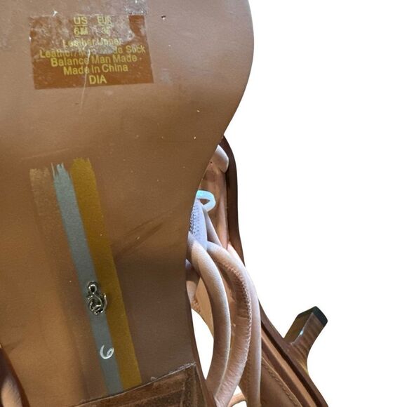 Revolve Sam Edelman Dia Leather Ankle Strap Sandals NWOT - Picture 11 of 12